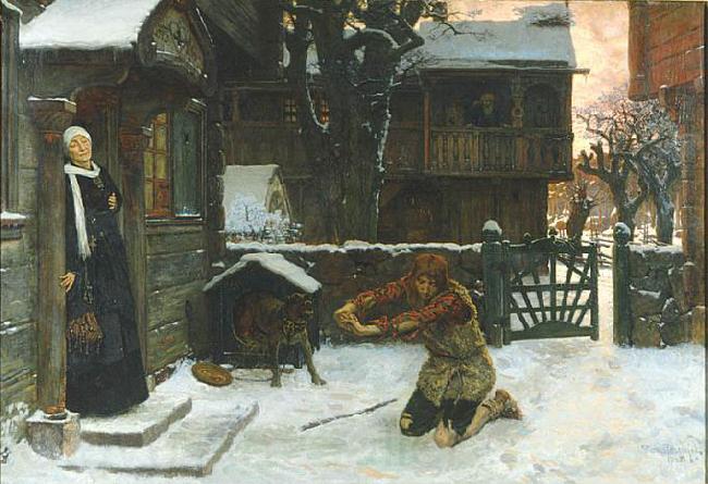 georg von rosen The Prodigal Son Norge oil painting art